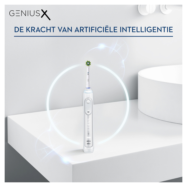 Braun Genius X - electric toothbrush, White