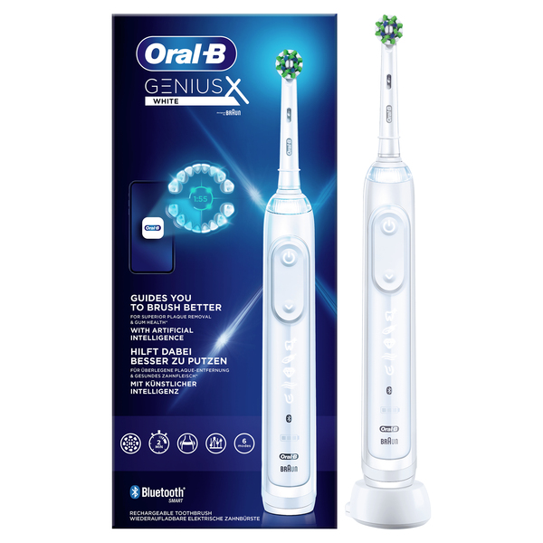 Braun Genius X - electric toothbrush, White