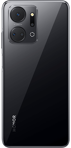 Honor X7a 128//4 Gt -Android-puhelin, Musta