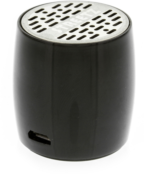 STREETZ Mini Bluetooth-h&ouml;gtalare, 300mAh Li-Ion batteri, 3w, svart