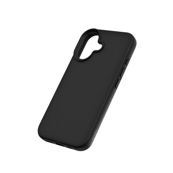 Spello Mag+ Silicone Case iPhone 16 Plus - black