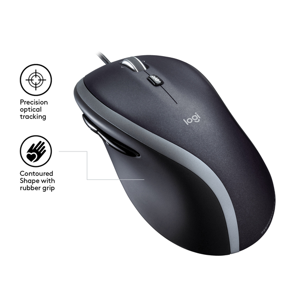 Logitech M500 -hiiri, Musta