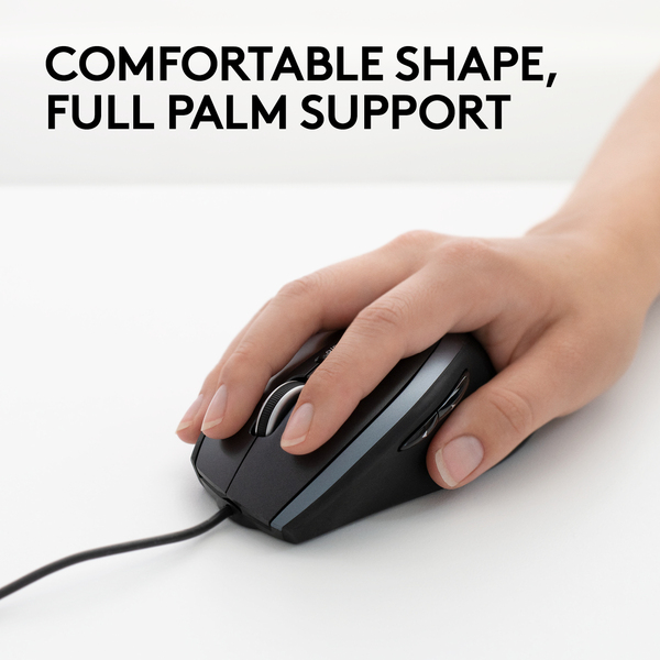 Logitech M500 -hiiri, Musta