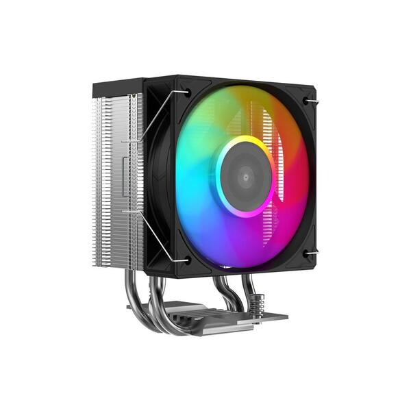 SAMA X30L CPU Air Cooler 100 mm 1x Fan ARGB Black