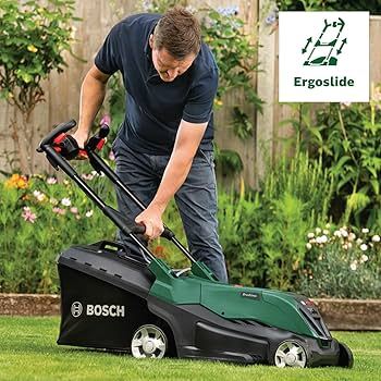 Bosch AdvancedRotak 36V-44-750 Batteridriven gr&auml;sklippare 36 V 2x 4,0 Ah 44 cm