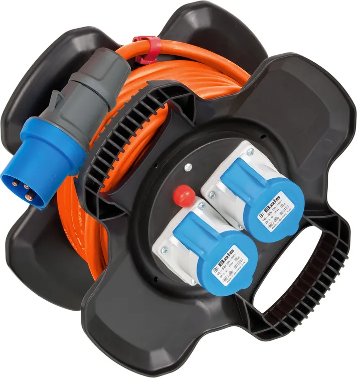 Brennenstuhl Rubber Cable Reel X-Gum CEE IP44 10m Camping