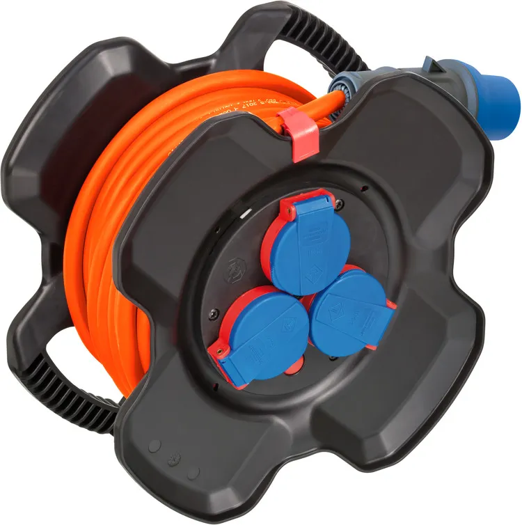 Brennenstuhl Rubber Cable Reel X-Gum CEE IP44 10m Camping