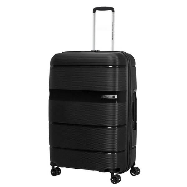 American Tourister Linex Spinner 76/28cm TSA -matkalaukku, musta