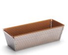 De Buyer Plumcake Forato Perforated Loaf Mold Stainless Steel 26 cm Silver