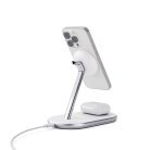 Epico UltraBase Qi2 2in1 Mag+ Wireless Charging Stand EX40 - white