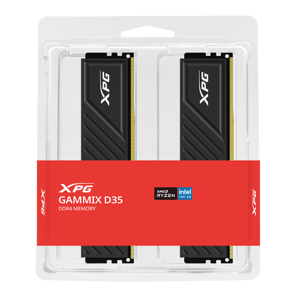 ADATA DDR4 - 32GB - 3600 - CL - 18 (2x 16 GB) dual kit, RAM (black, AX4U360016G18I-DTBKD35, XPG Gammix D35, INTEL XMP)
