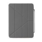 Pipetto iPad Pro 11 (2024) Origami No3 Pencil - case, grey