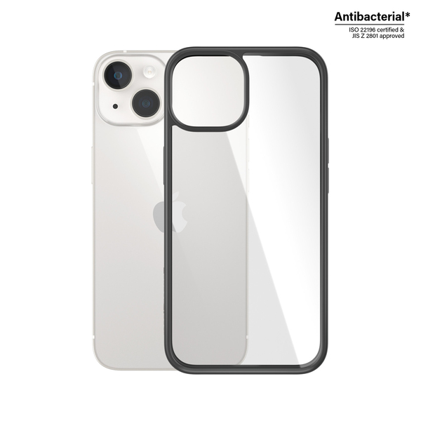 PanzerGlass iPhone 14 / 13 ClearCase skal, Svart Transparent