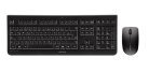 Cherry DW 3000 - wireless keyboard and mouse, black