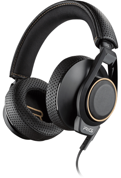 Plantronics RIG 600 Atmos -pelikuulokkeet mikrofonilla, Xbox/PS4 musta