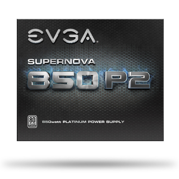 EVGA 850W SuperNOVA P2 850 -virtal&auml;hde