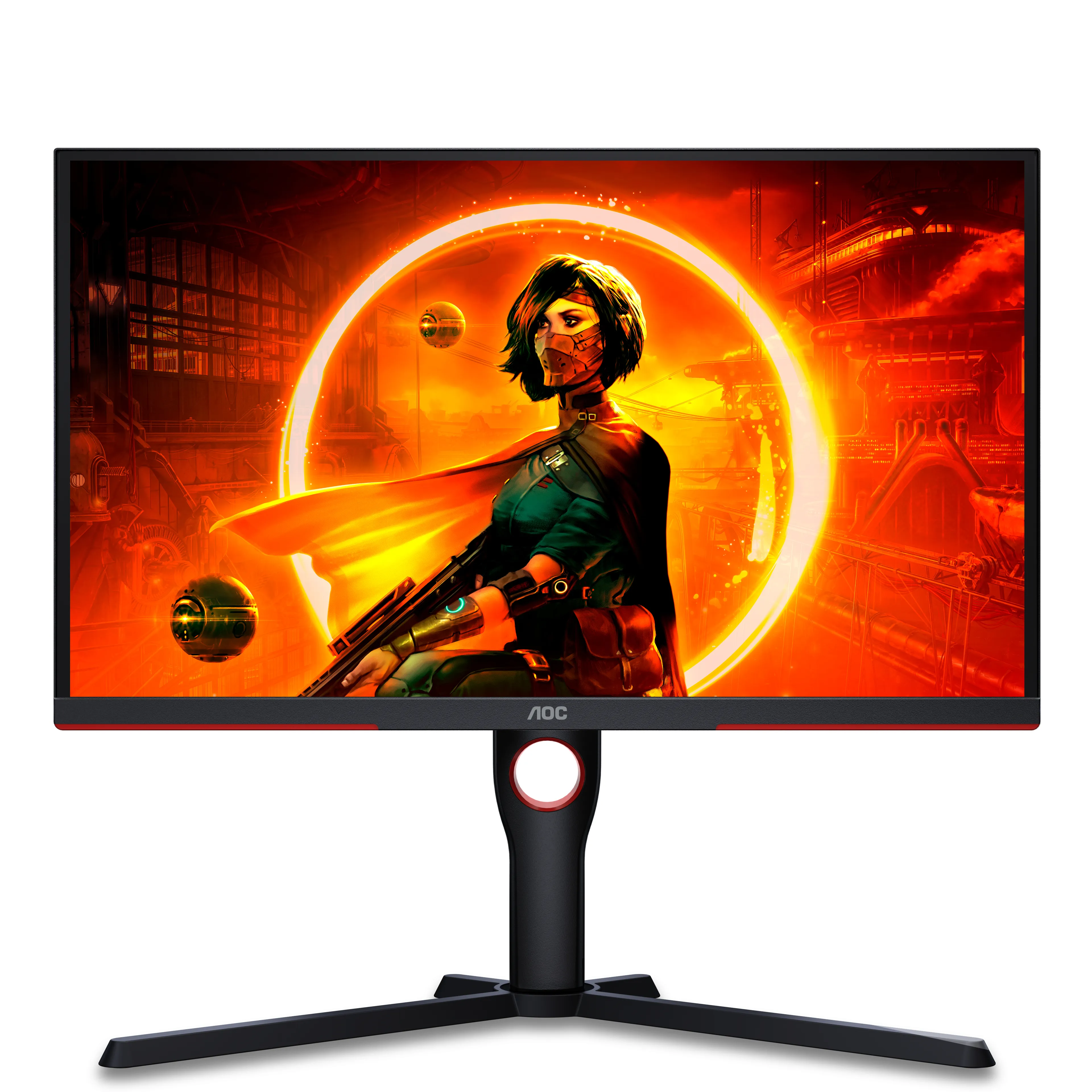 AOC 24.5&quot; 25G3ZM. Full HD, 1ms, 240 Hz, Premium FreeSync, VA -pelin&auml;ytt&ouml;