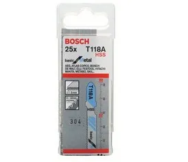 Bosch basic for Metal T 118 A - stiksa