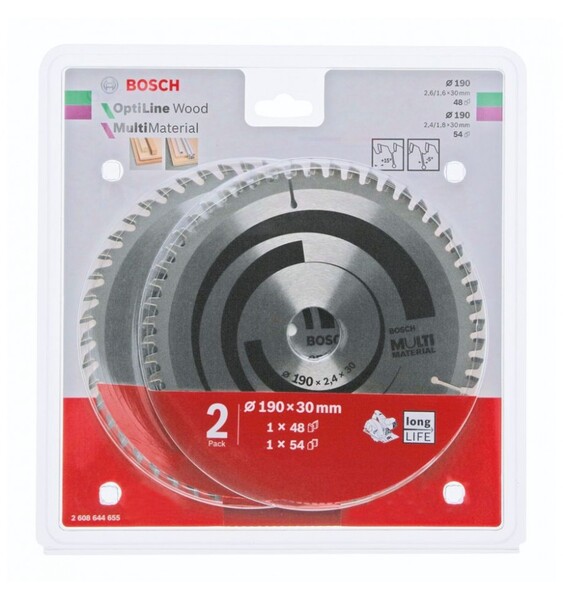 Bosch cirkul&aelig;r savklinges&aelig;t - for tr&aelig;,