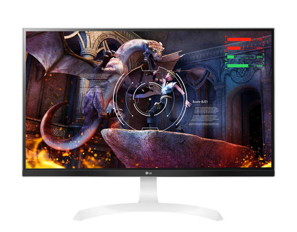 LG 27" 27UD69P-W, 4K UHD, sRGB 99%, Pivot, IPS -n&auml;ytt&ouml;