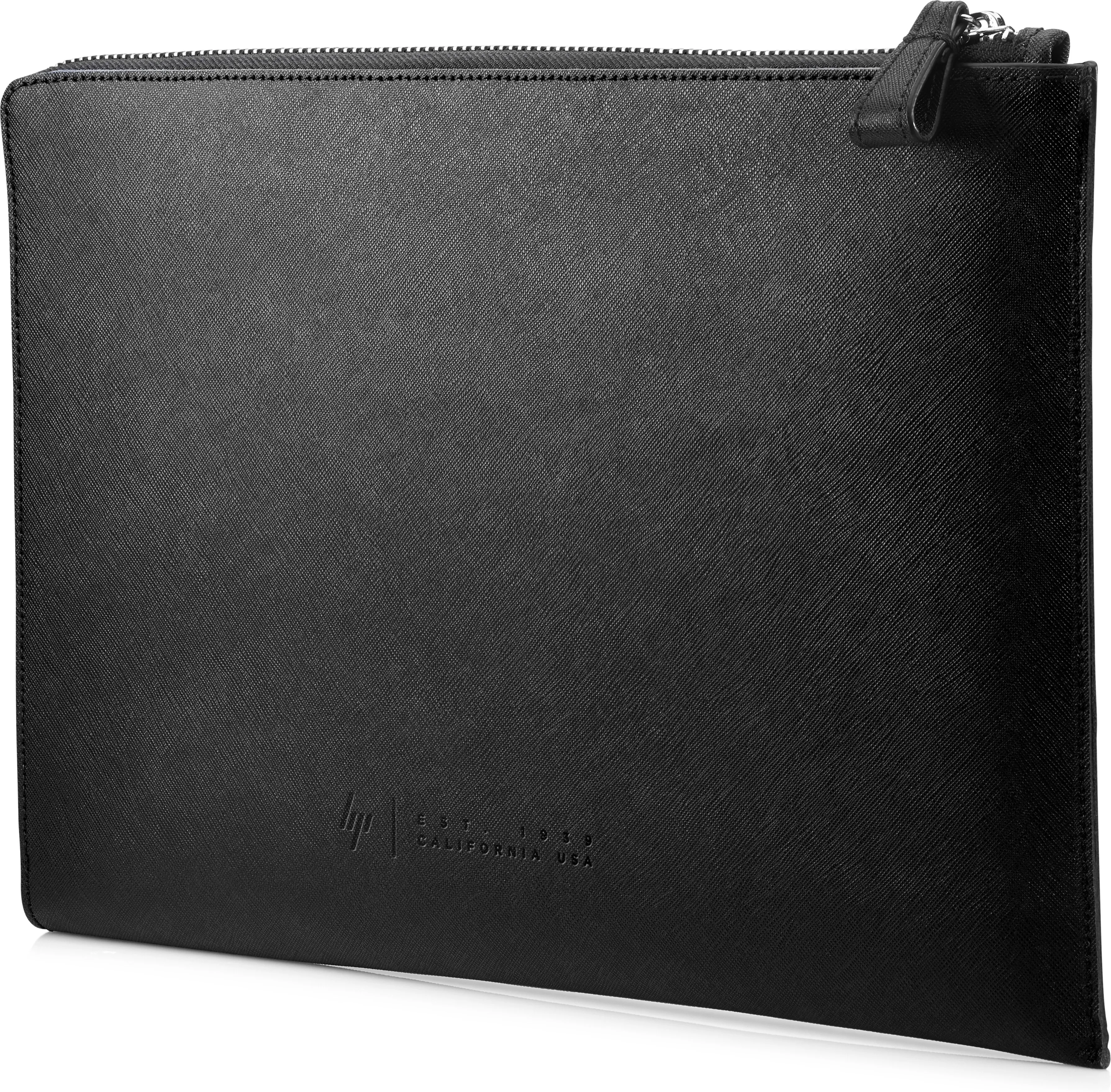 HP Elite13.3 Blk Leather Sleeve