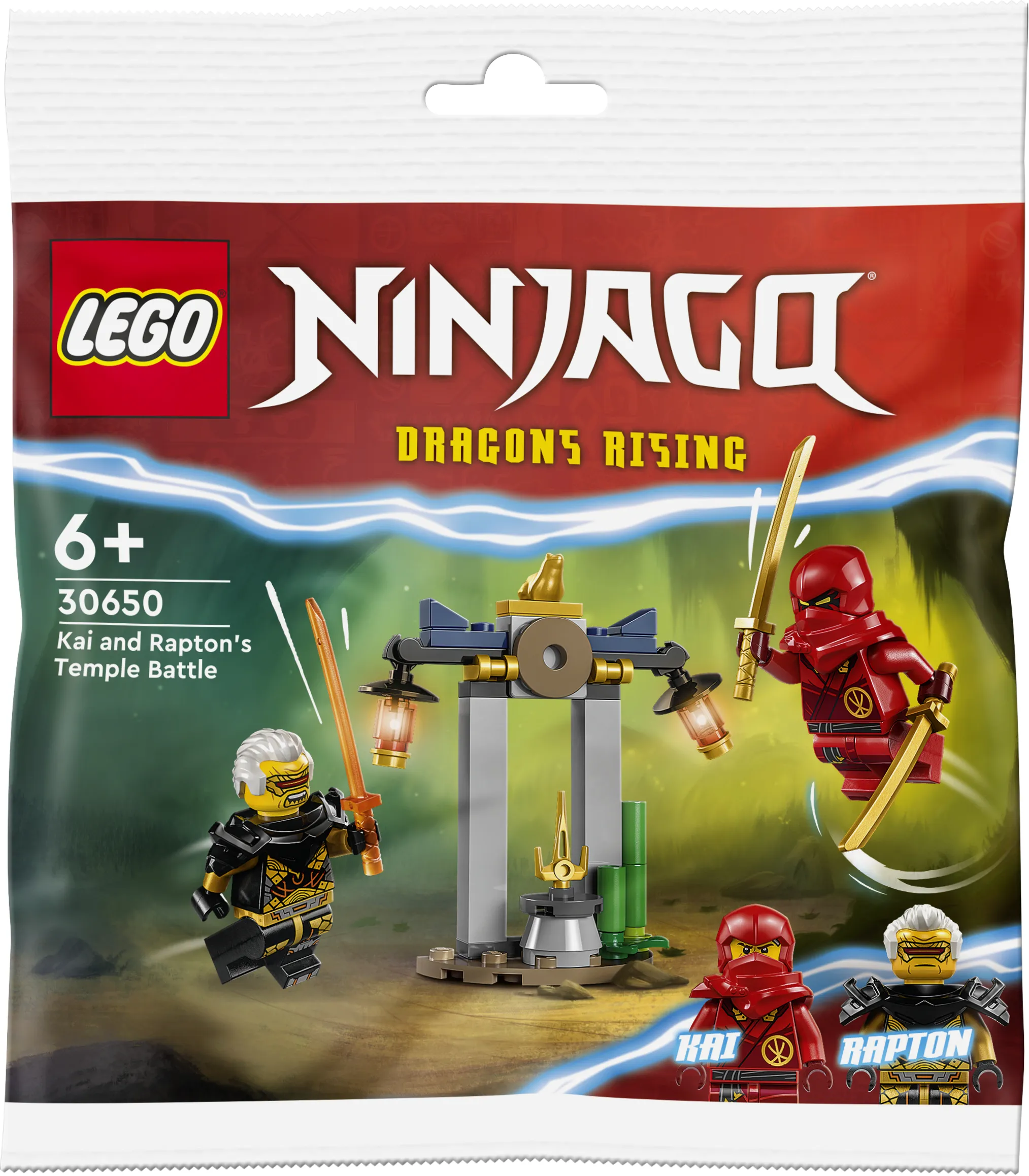 LEGO Ninjago Kain ja Raptonin taistelu temppelillä & Turnajaisten harjoituskenttä 30650 LEGO Ninjago Kain ja Raptonin taistelu temppelillä & Turnajaisten harjoituskenttä 30650