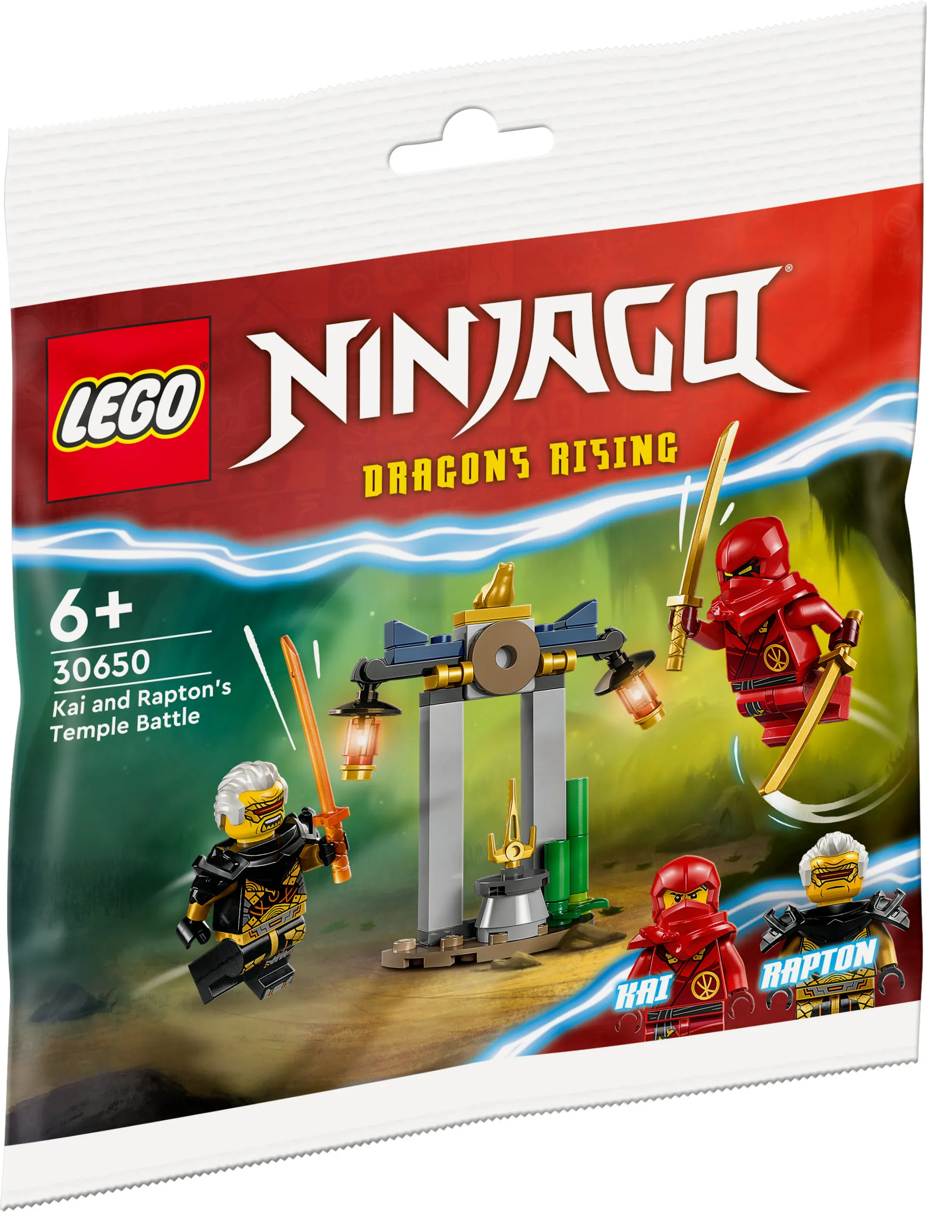 LEGO Ninjago Kain ja Raptonin taistelu temppelillä & Turnajaisten harjoituskenttä 30650 LEGO Ninjago Kain ja Raptonin taistelu temppelillä & Turnajaisten harjoituskenttä 30650