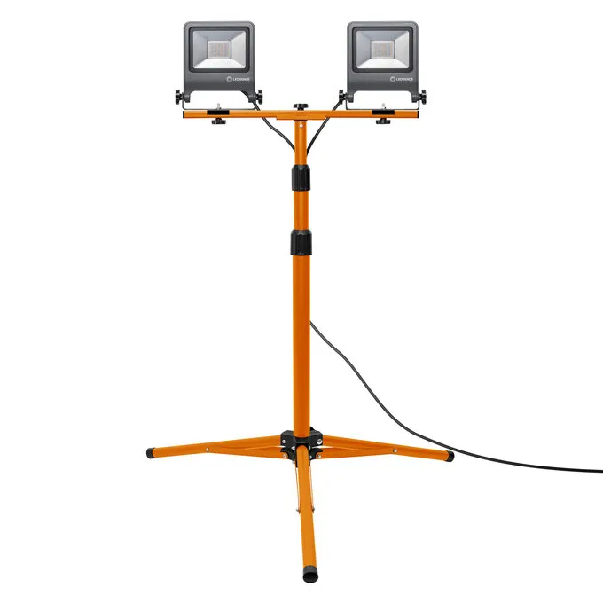 Ledvance LED Worklight, 2x30W, 840, Tripod