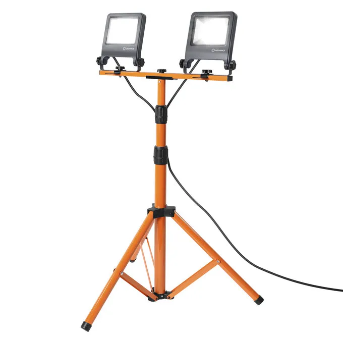 Ledvance LED Worklight, 2x30W, 840, Tripod