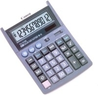 CANON TX-1210E calculator tax- and currency calculation big bended keyboard big bended display