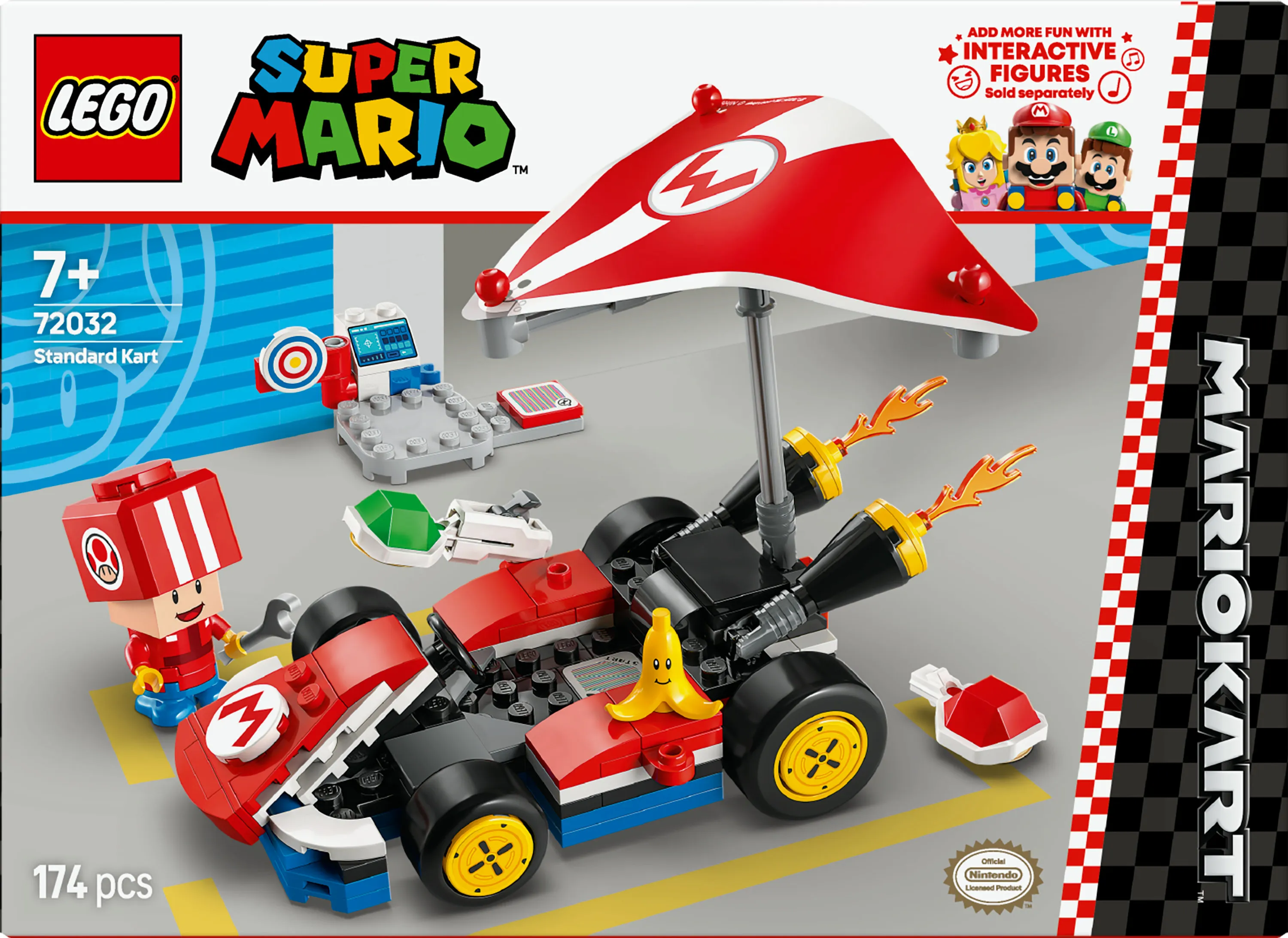 LEGO Super Mario Mario Kart Standard Kart 72032