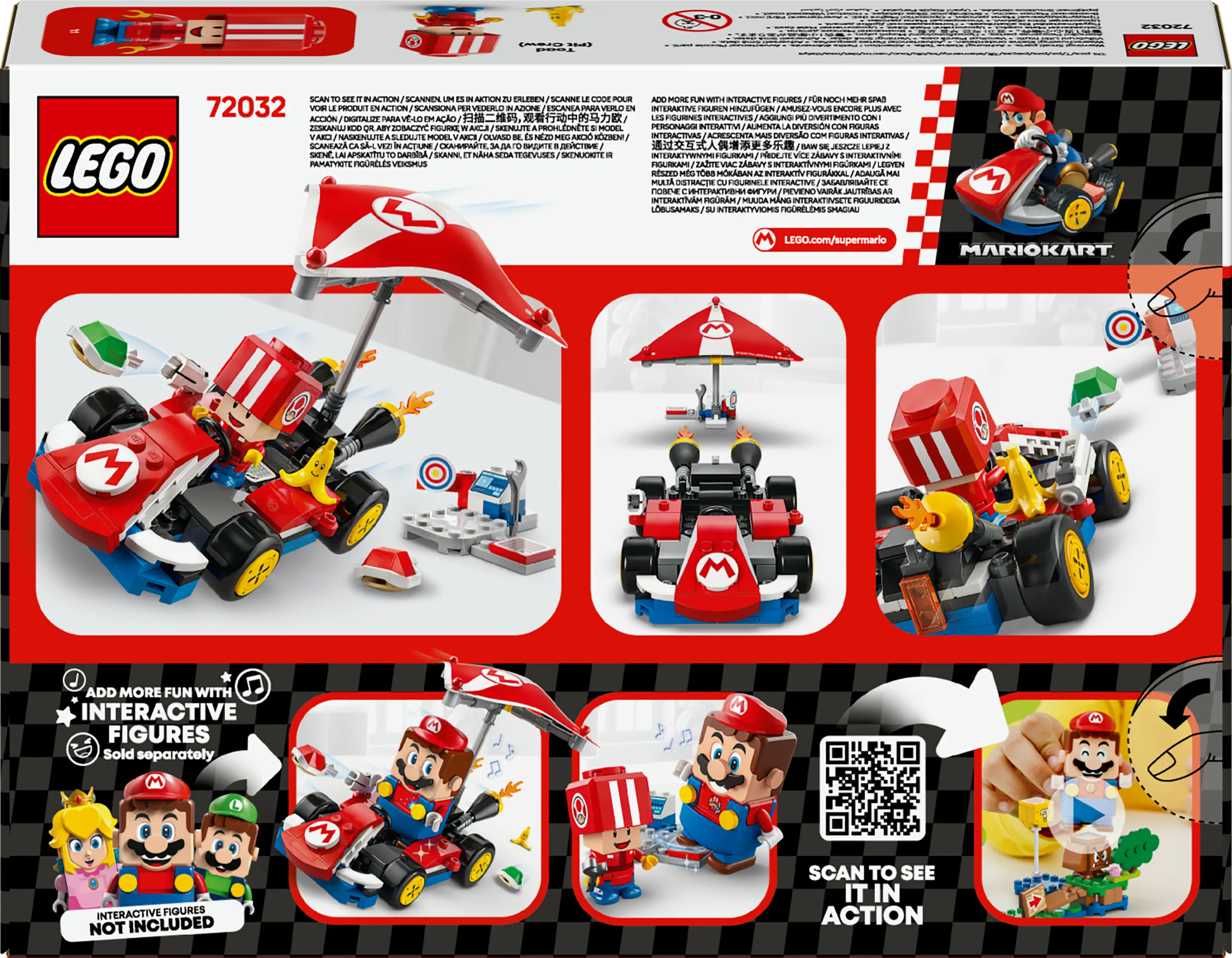 LEGO Super Mario Mario Kart Standard Kart 72032