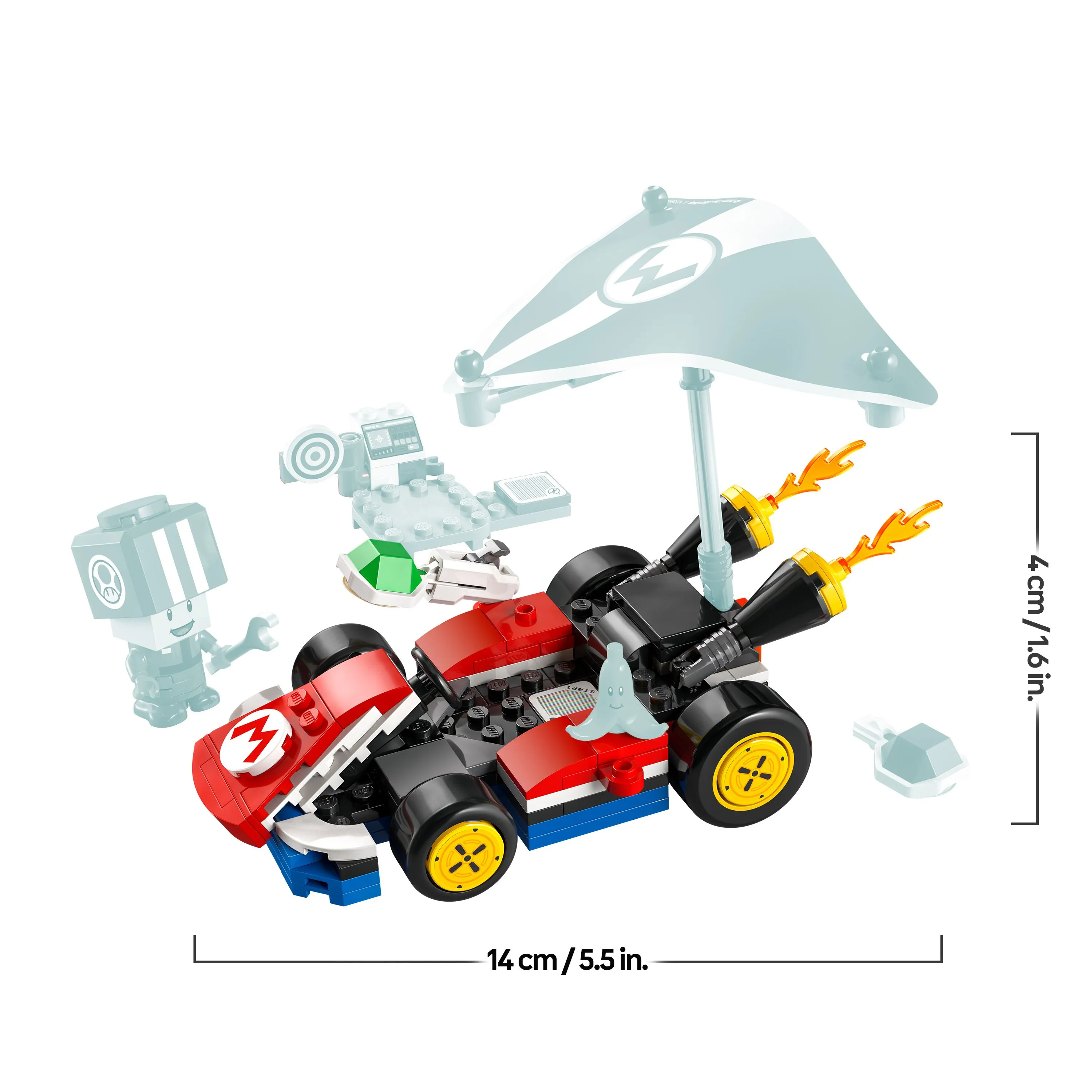LEGO Super Mario Mario Kart Standard Kart 72032