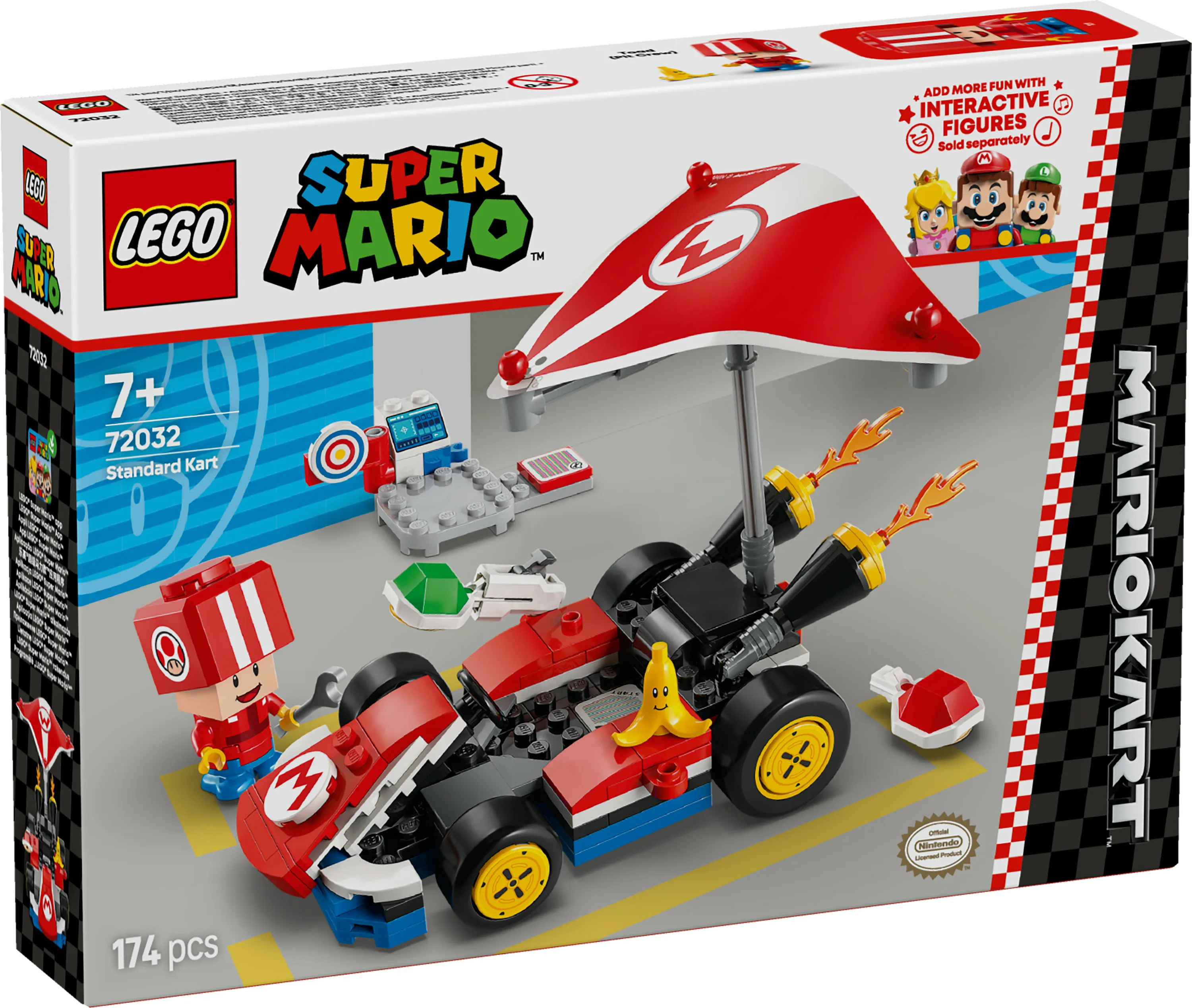 LEGO Super Mario Mario Kart Standard Kart 72032