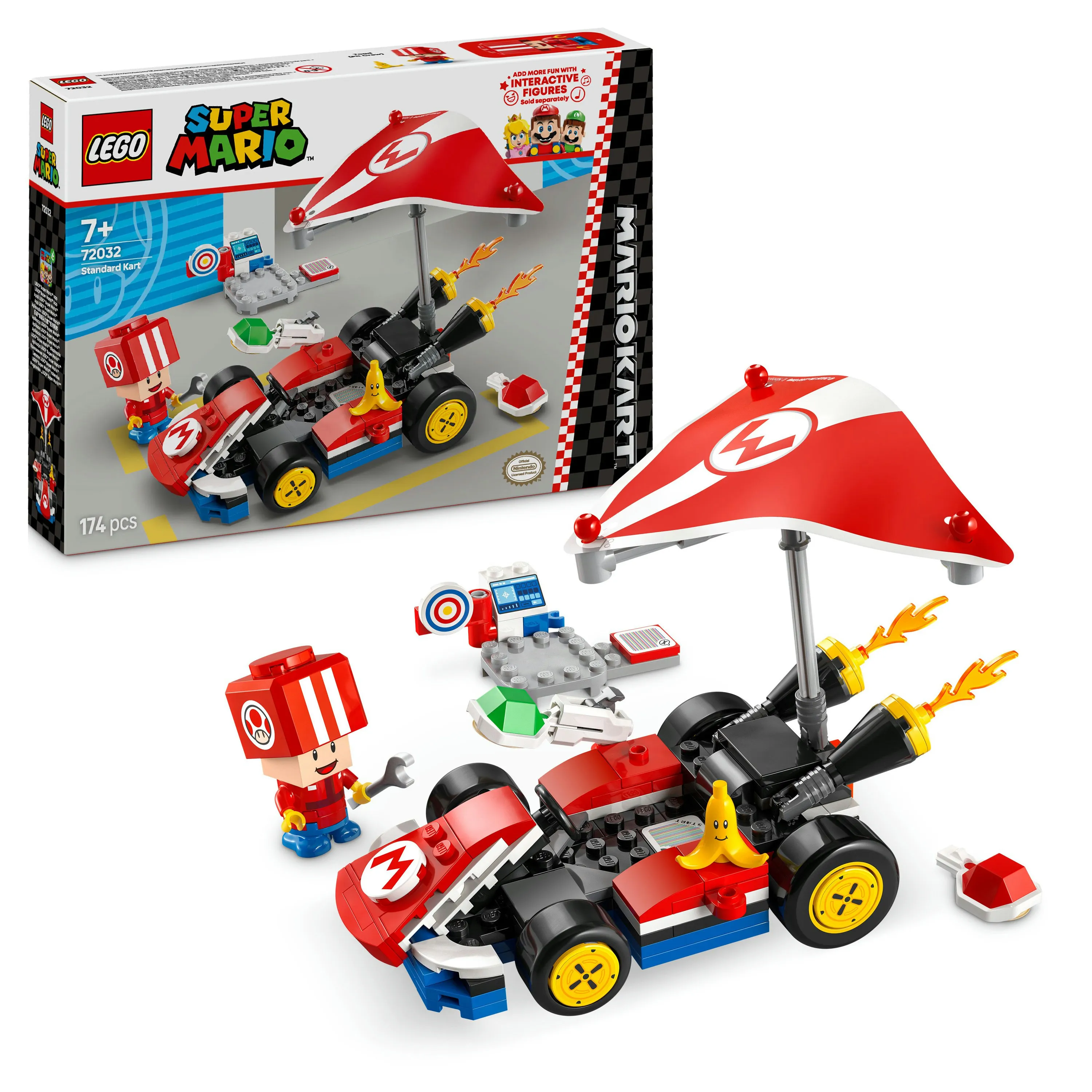 LEGO Super Mario Mario Kart Standard Kart 72032