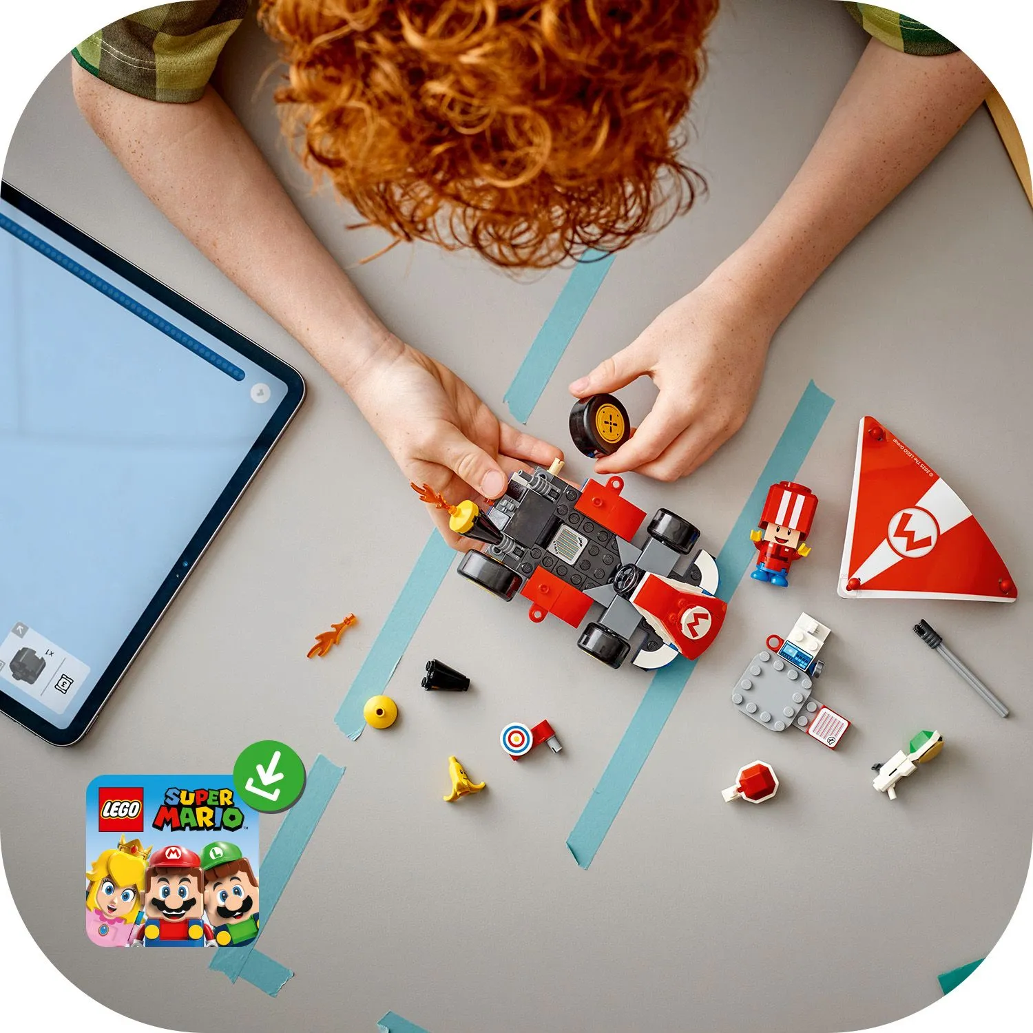 LEGO Super Mario Mario Kart Standard Kart 72032