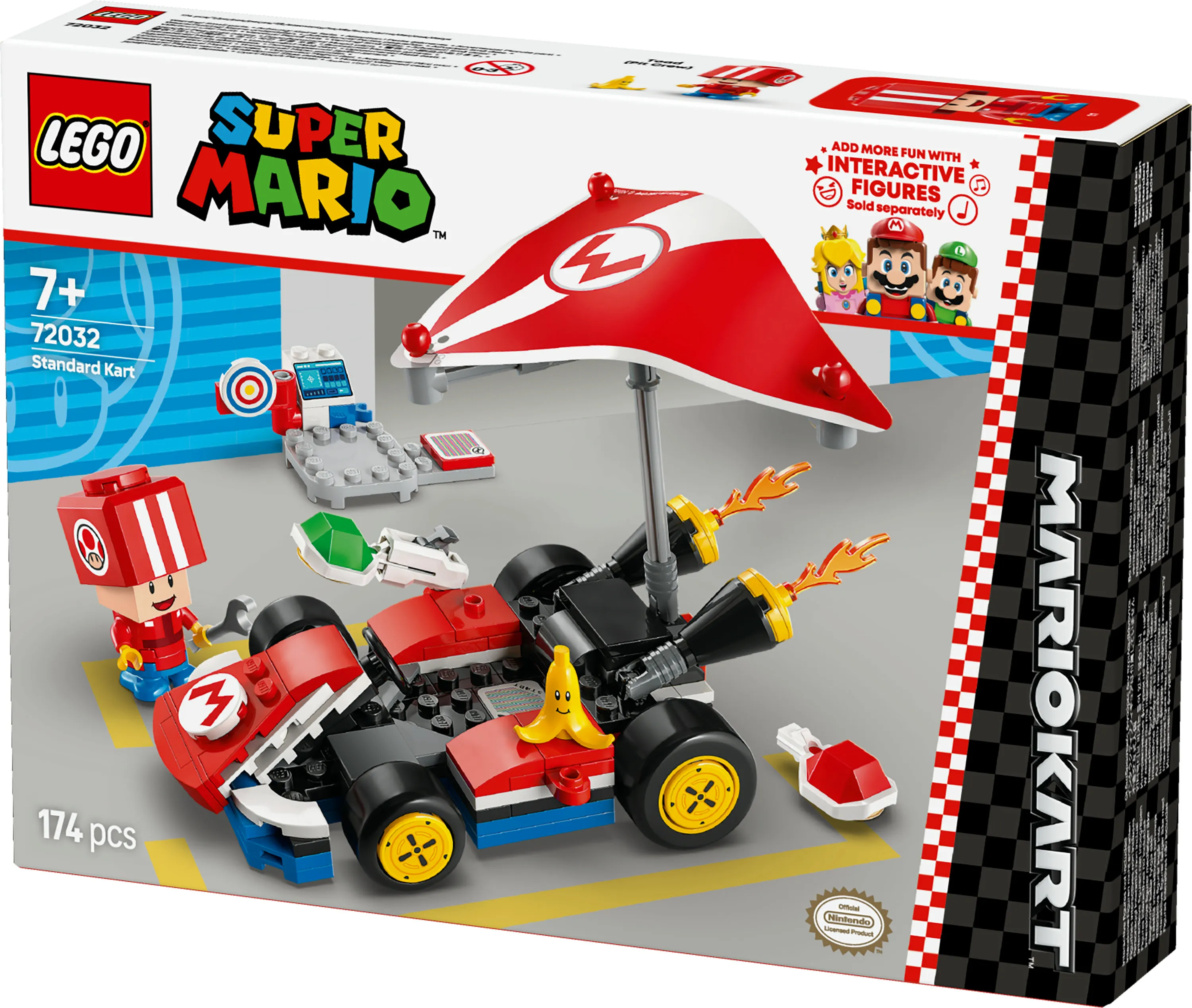 LEGO Super Mario Mario Kart Standard Kart 72032