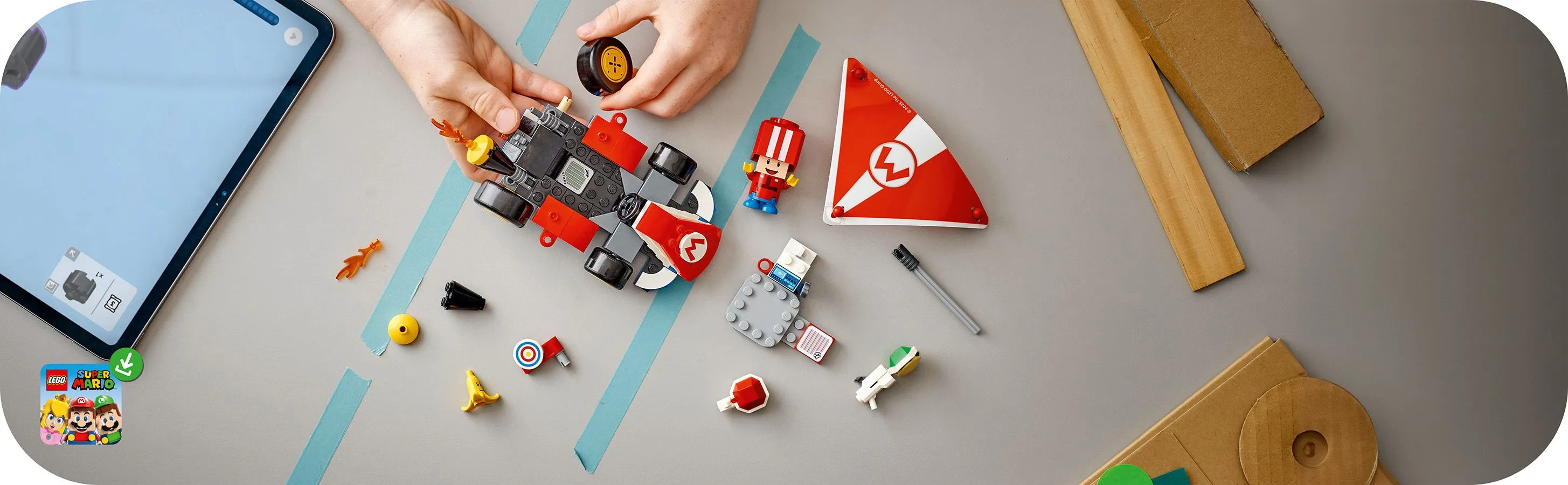 LEGO Super Mario Mario Kart Standard Kart 72032