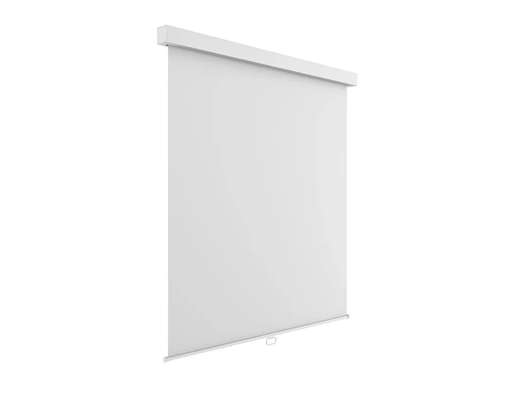 M 1:1 Manual Projection Screen 145x145, 80&quot; White Edition