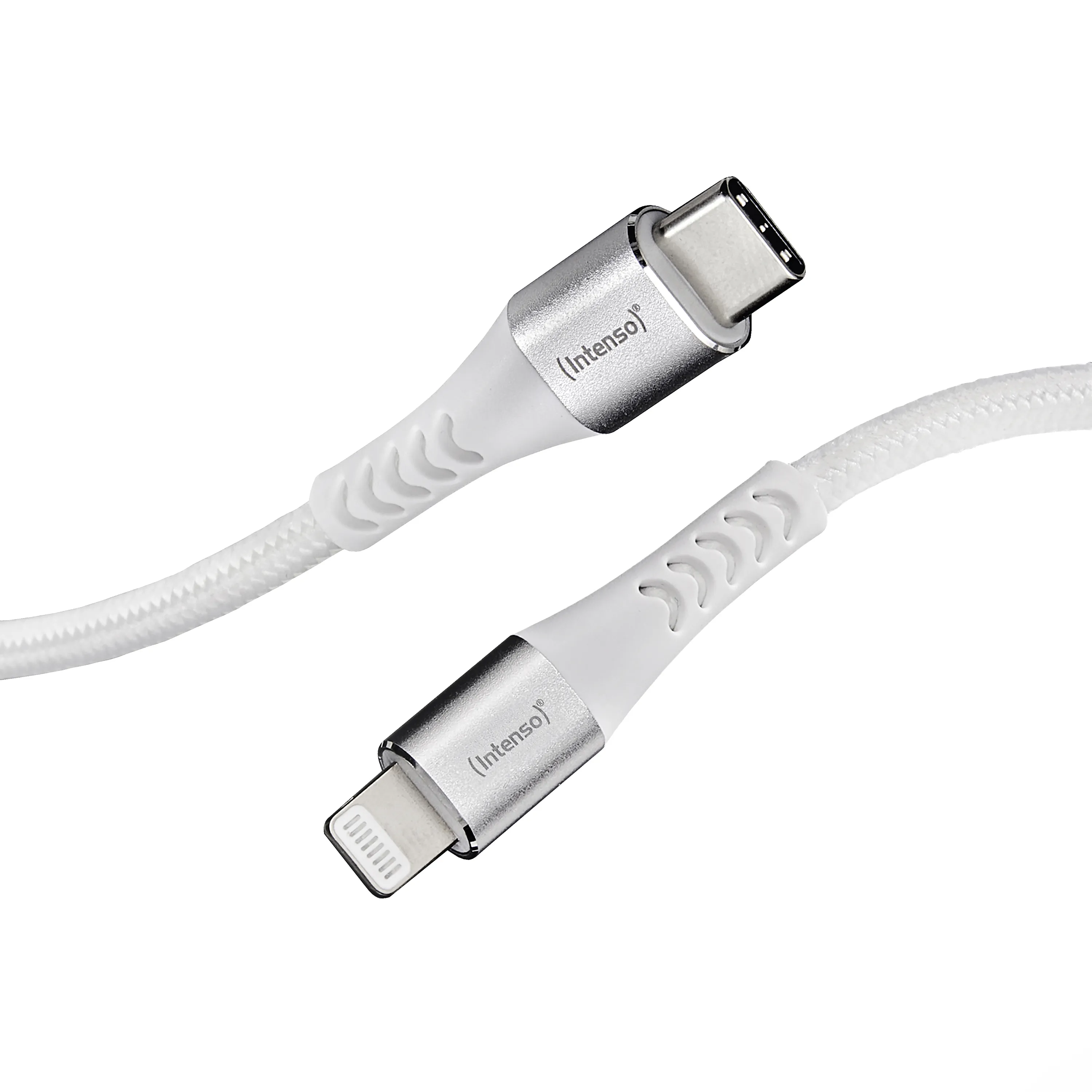 Intenso C315L USB-C - Lightning - cable, Nylon White