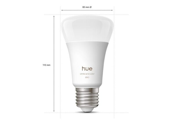 Philips Hue White and Color Ambiance E27 2-pack - Smart gl&ouml;dlampa, Vit