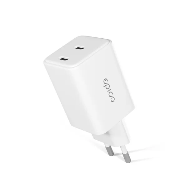 Epico UltraBoost GaN 45W väggladdare EA45 - vit