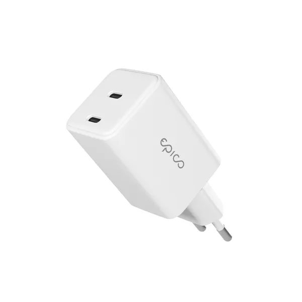 Epico UltraBoost GaN 45W väggladdare EA45 - vit