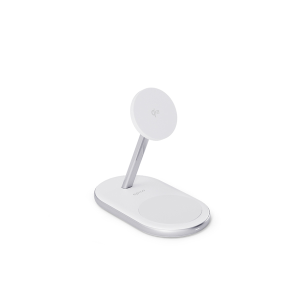 Epico UltraBase Qi2 2in1 Mag+ Wireless Charging Stand EX40 - white