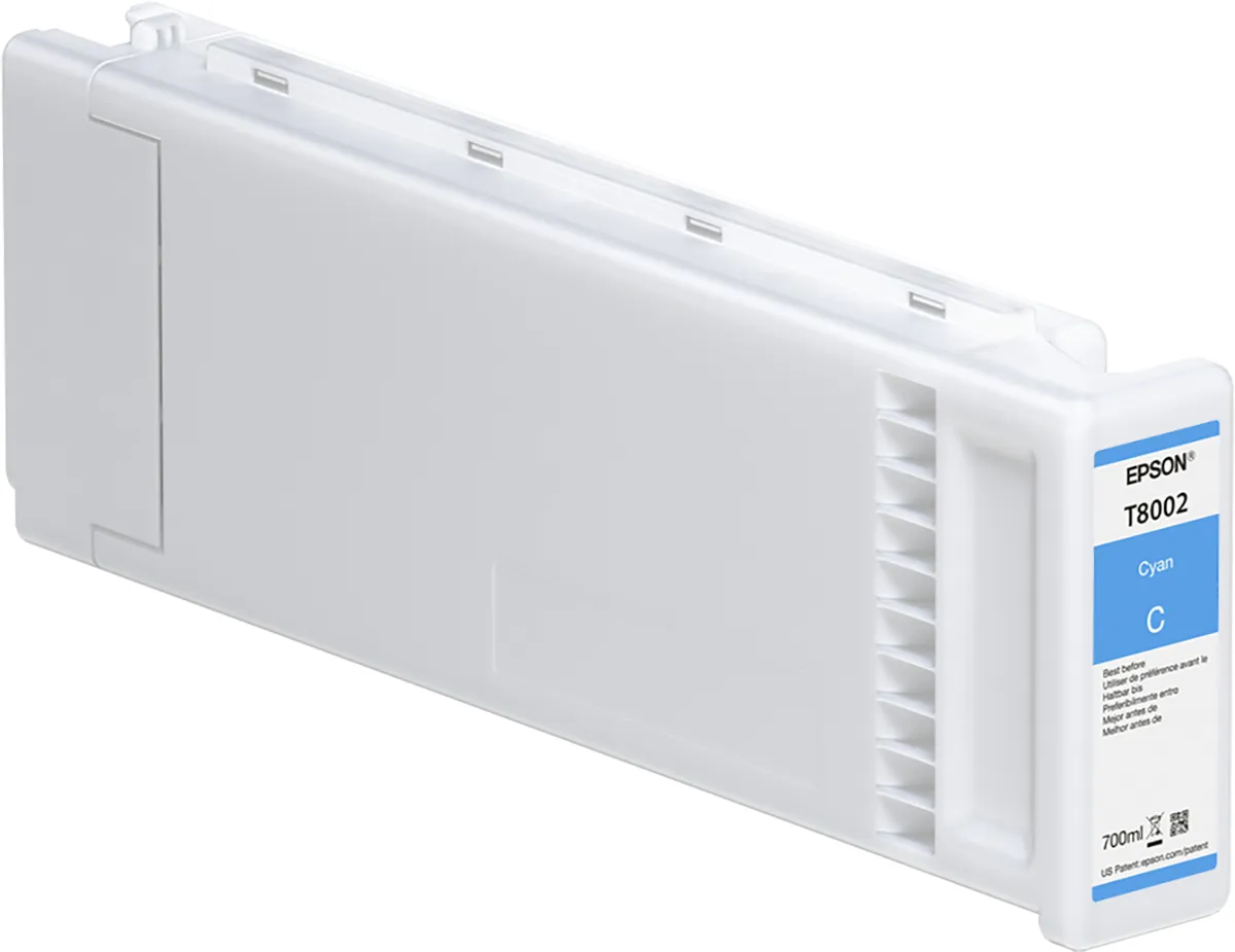 Epson T8002 - 700 ml - sinivihre&auml; - alkuper&auml;inen - mustepatruuna malleihin SureColor SC-P10000, SC-P20000