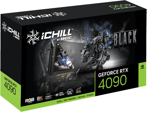 Inno3D GeForce RTX 4090 iChill Black 24GB - graphics card