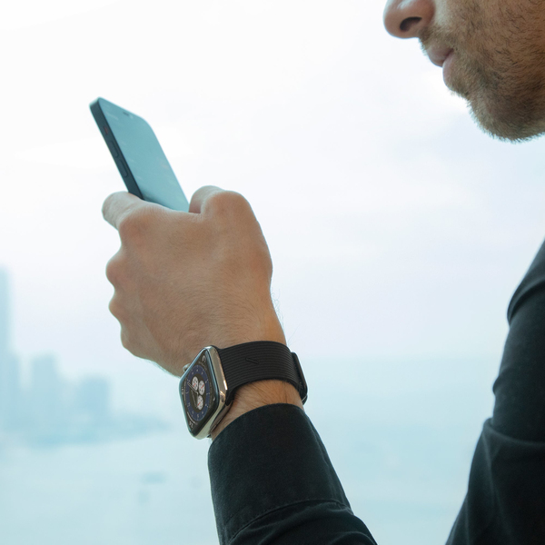 Native Union Curve Silicone Strap for Apple Watch 44mm Slate