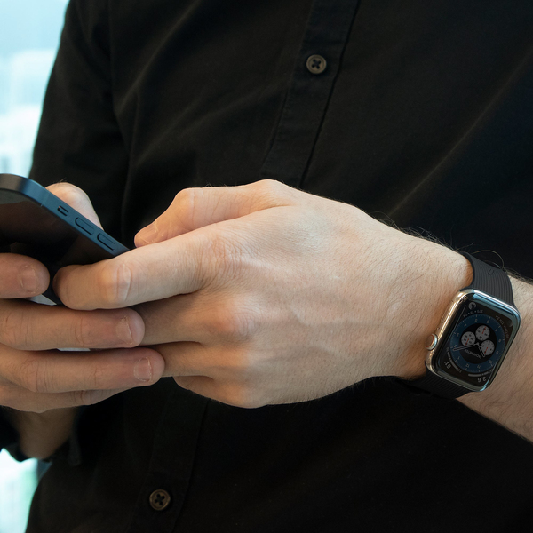 Native Union Curve Silicone Strap for Apple Watch 44mm Slate