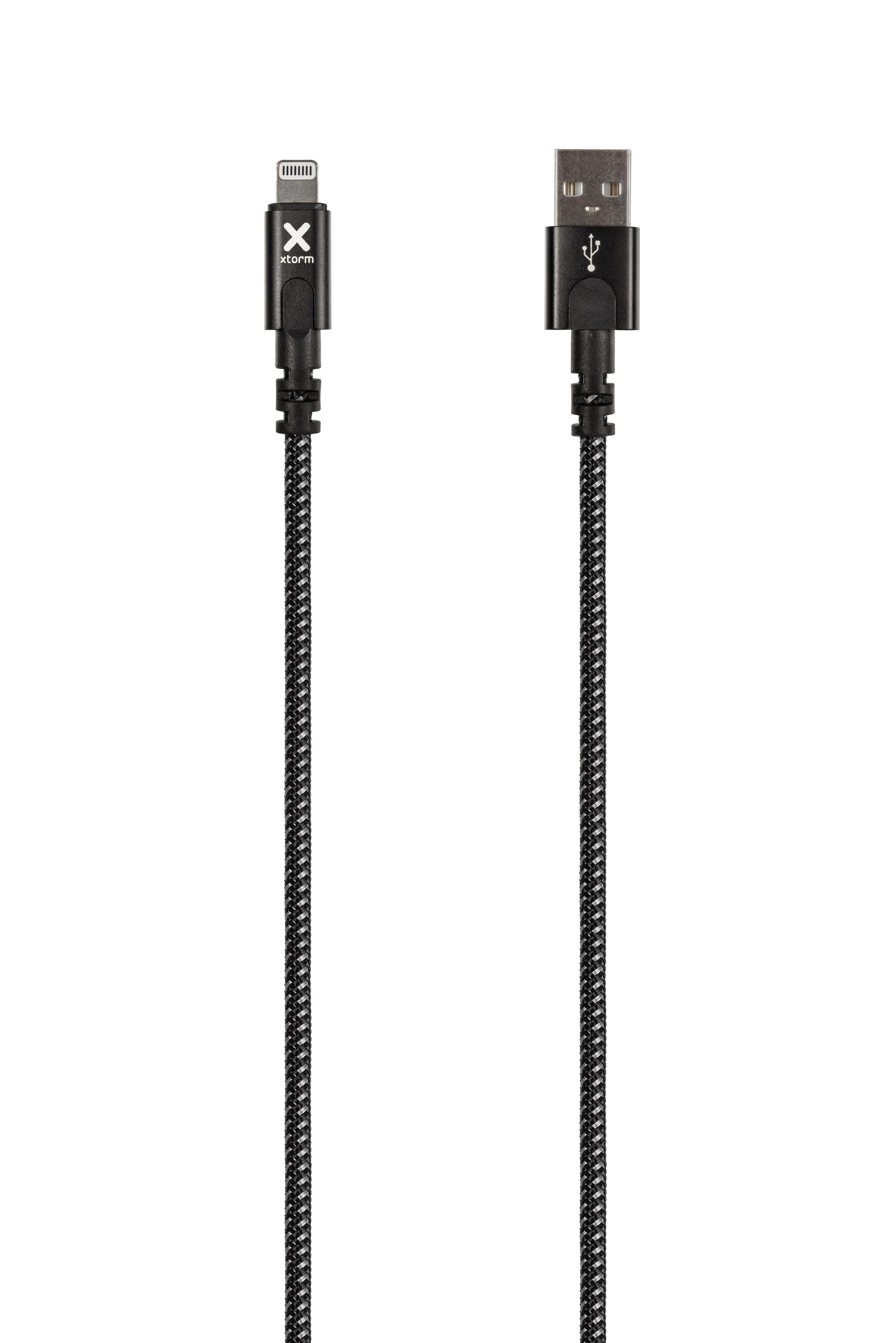 Xtorm Original USB-A - Lightning - cable, 3 m, Black