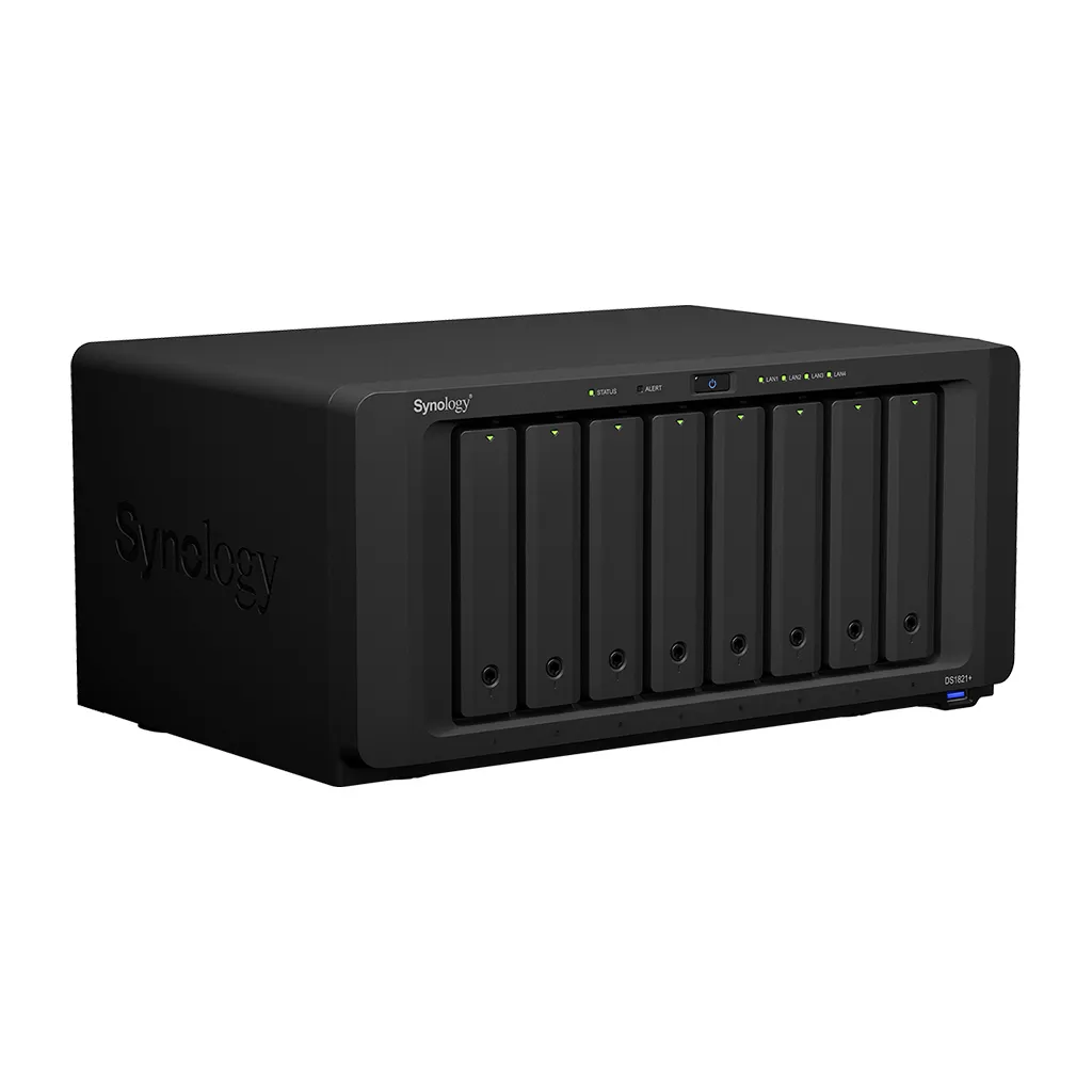Synology DiskStation DS1821+, 8-bay - Personal Cloud NAS